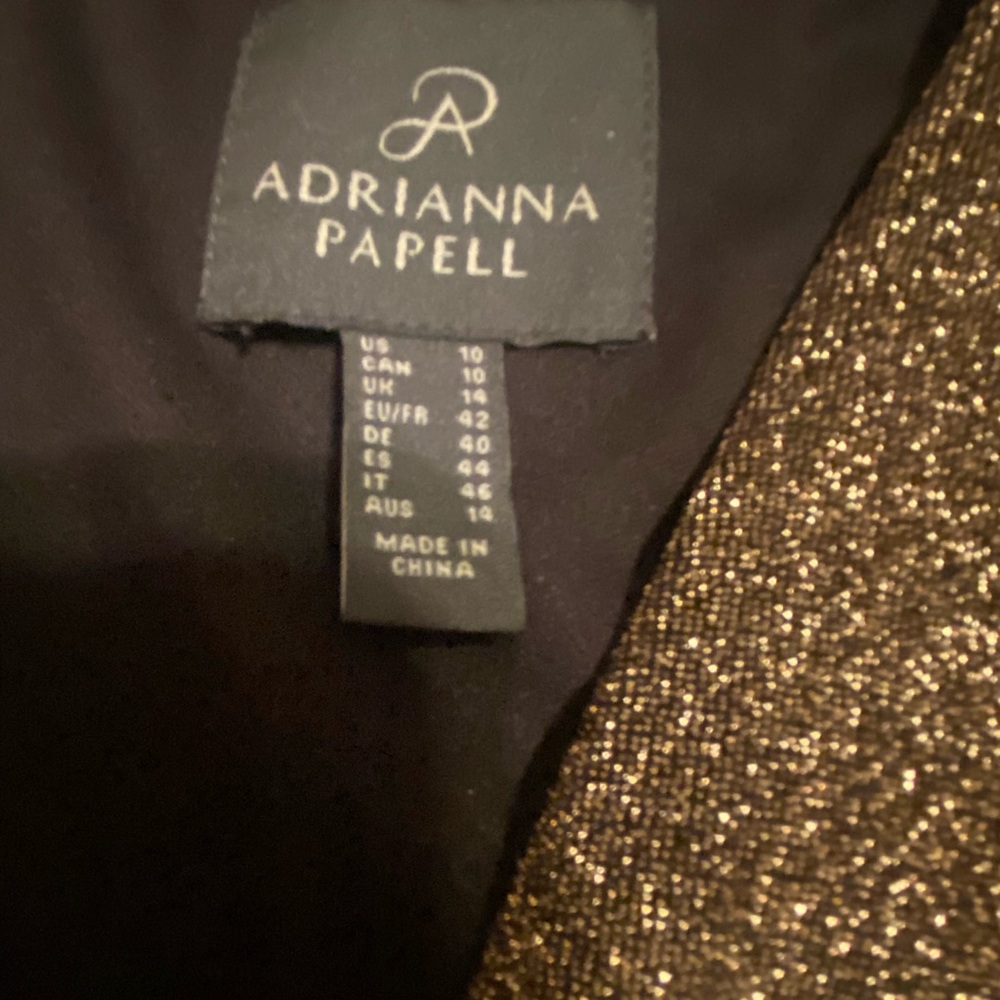 Women’s Gold glitter dress